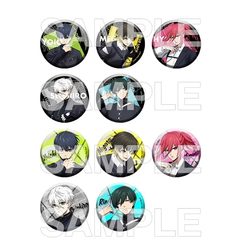 蓝色监狱 蓝锁 AGF展会 束带服锁链吧唧徽章（盲盒默认代拆）