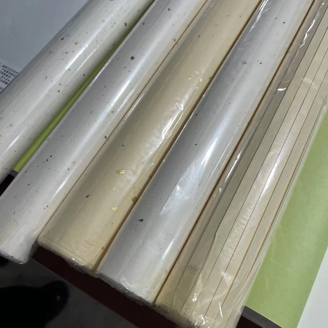 【2卷】四尺整张纯手工生宣洒金10张一卷