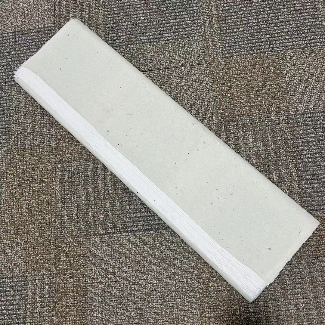 六尺光板皮纸手工书画纸纯手工半熟25张白色