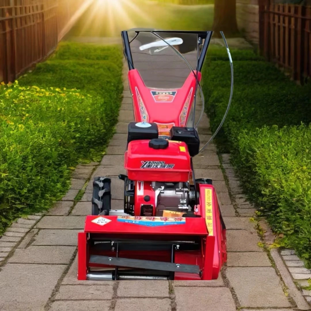 新款四驱多功能汽油锄草旋耕开沟机