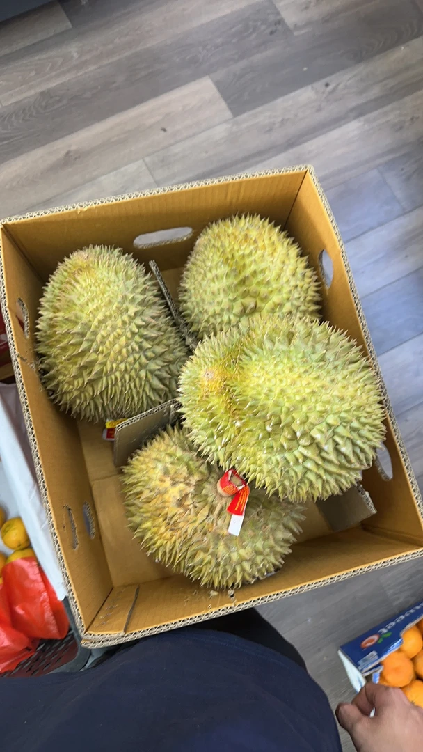 甜糯香泰国空运树熟金枕榴莲榴莲同城送