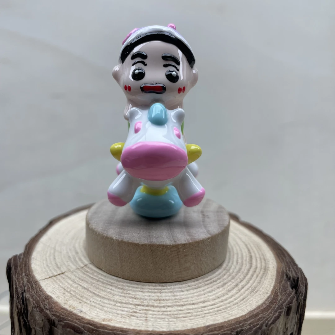 【C91】摇摇马小新-纯手工捏捏制作DIY创意手机链