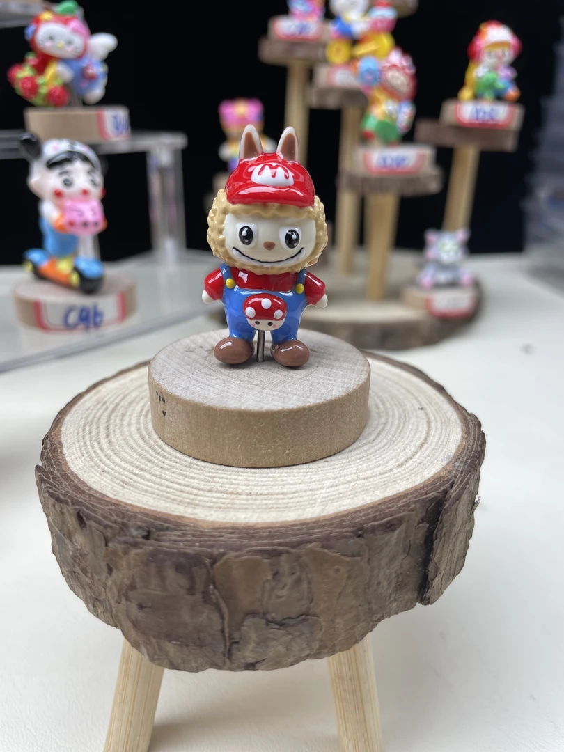 【C97】麦当当服务员拉布布-纯手工捏捏制作DIY创意手机链