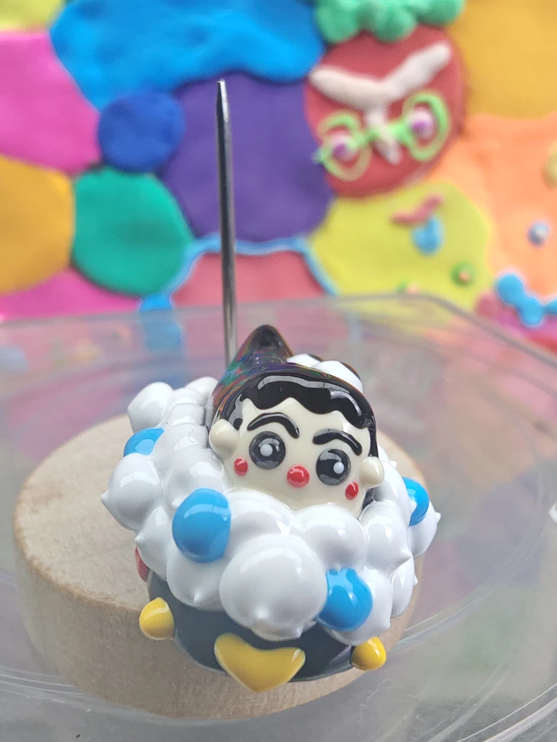 【A97】小新牙刷纯手工DIY捏捏手机链钥匙链饰品