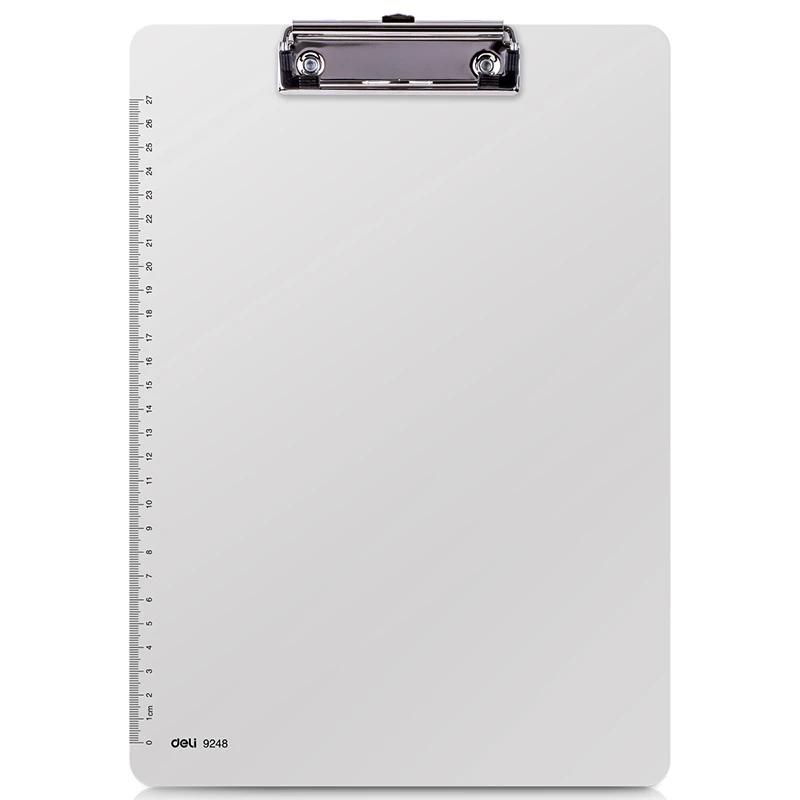 Deli/得力9248板夹(白)(只)