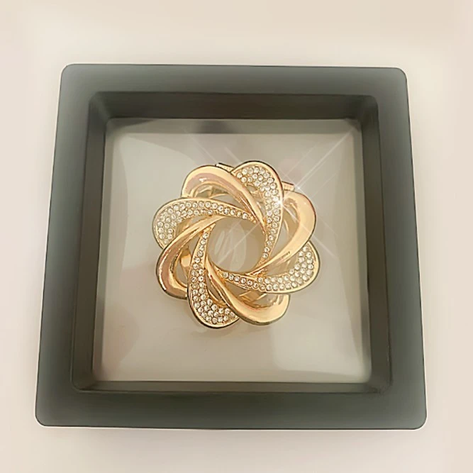 高端衣角打结扣高档收腰衣角扣下摆衬衣扣环t桖丝巾时尚衣服角扣