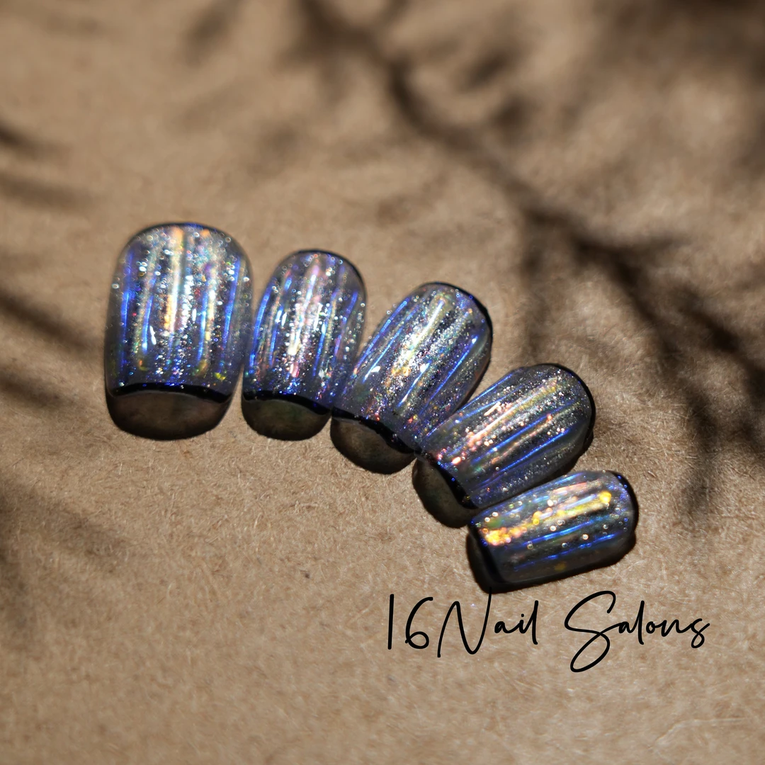 【黑暗荣耀】16Nail秋冬ins设计师款甜酷高品质手工穿戴甲