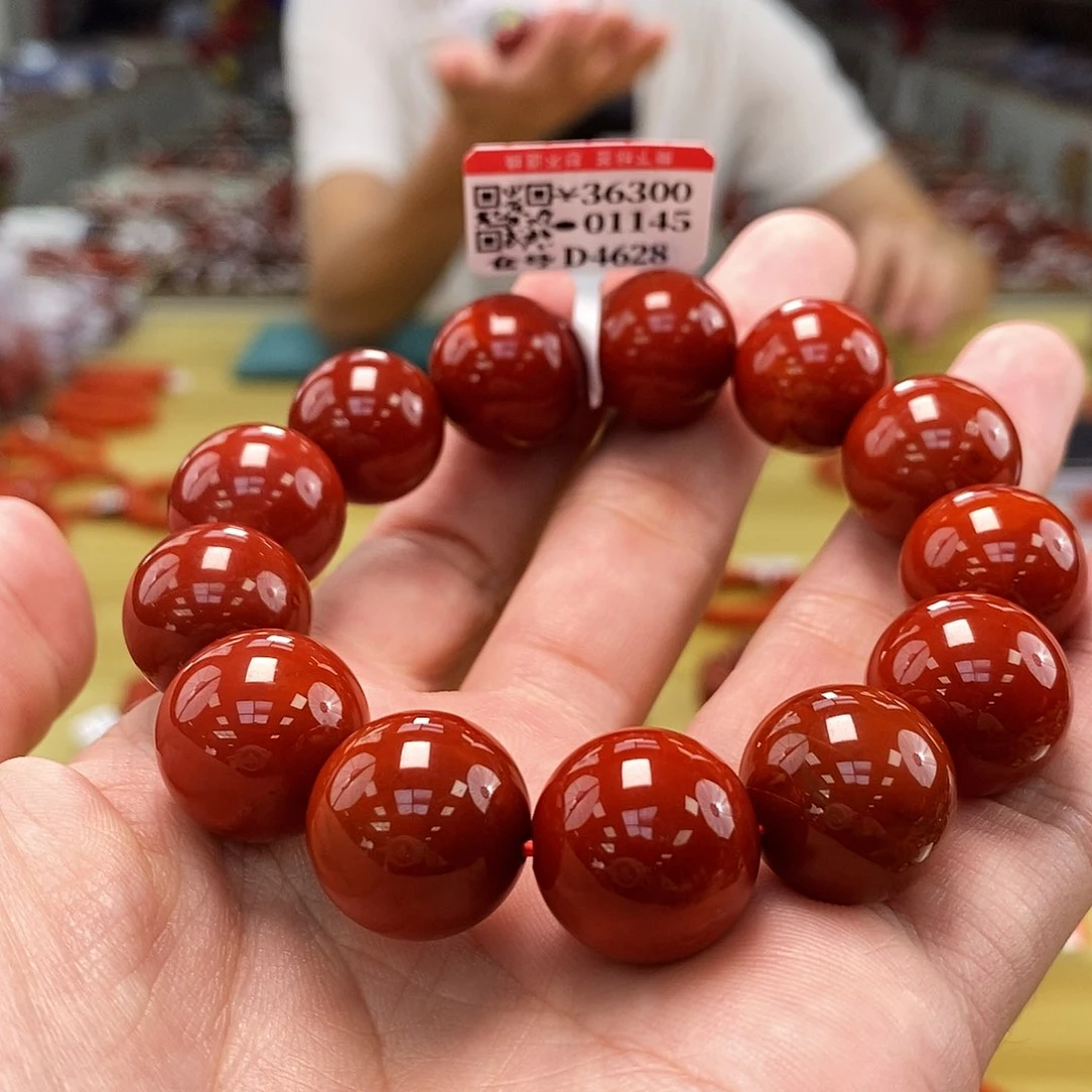 南红玛瑙尺寸16+mm    未镶嵌