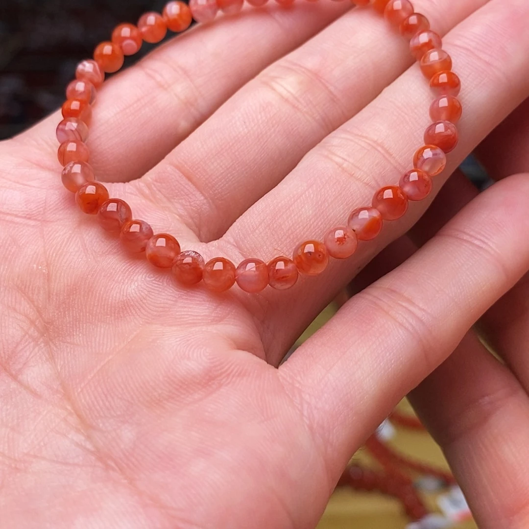 【闪购商品】南红玛瑙4.5m m未镶嵌