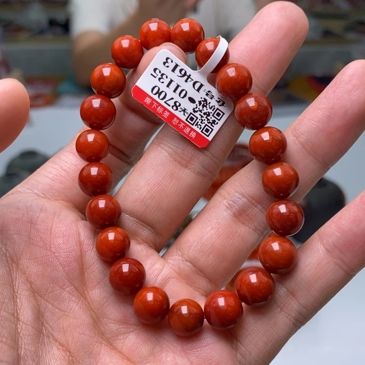 南红玛瑙多样性发一   尺寸9mm+未镶嵌