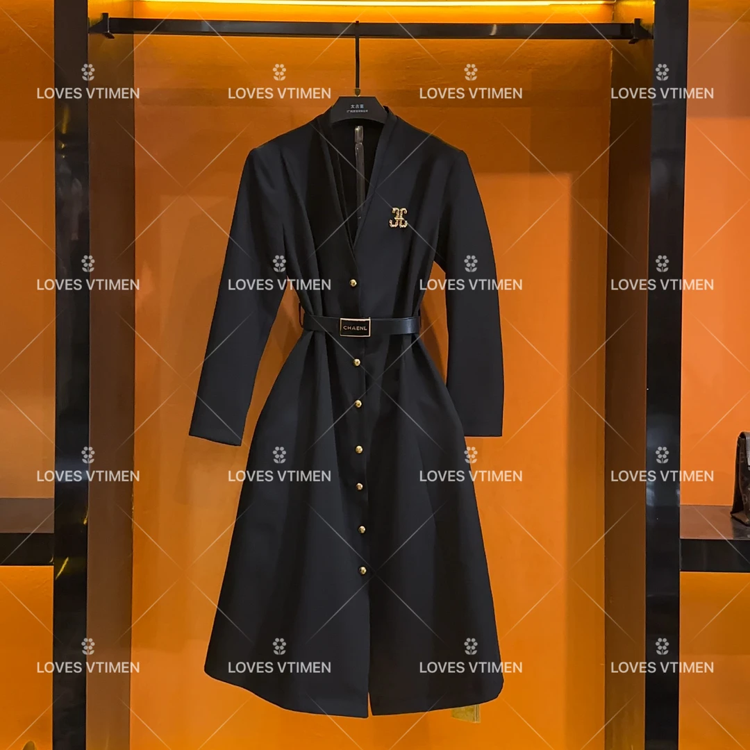 【小鬼专属】编码“42”设计师款高级感赫本风显瘦连衣裙LOVES-A232