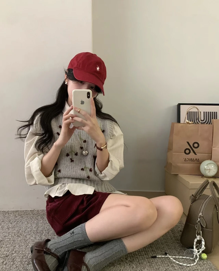 【娅朵爆款】万人回购秋冬高品质毛衣浣熊韩版复古宽松百搭