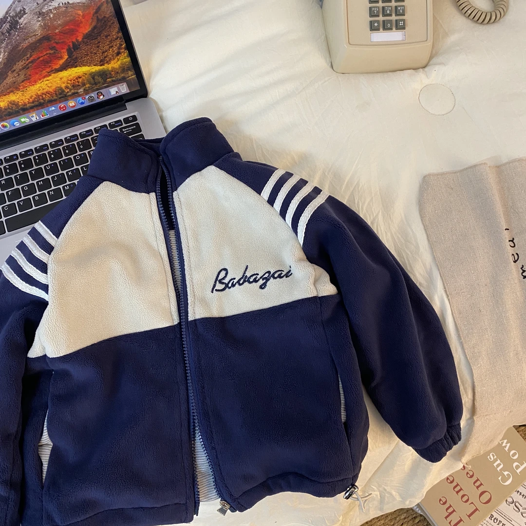 1309时尚潮流洋气百搭冬款男女童棉服