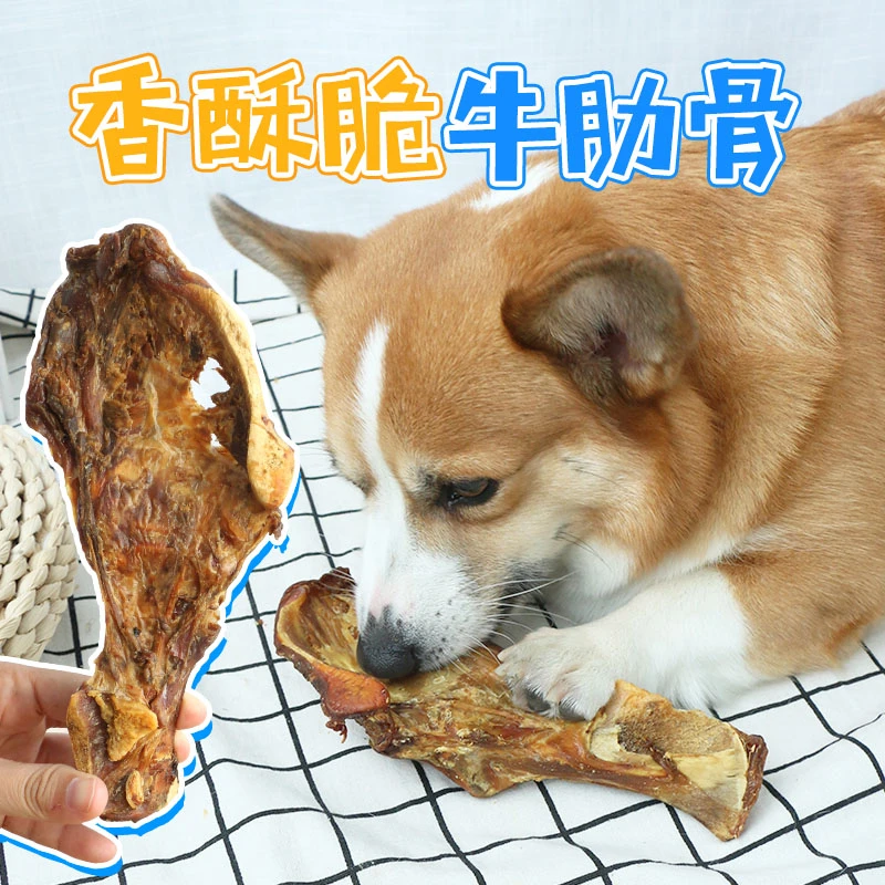 宠物狗狗零食耐咬磨牙骨头牛骨棒磨牙棒洁齿食用营养小型犬柯基犬