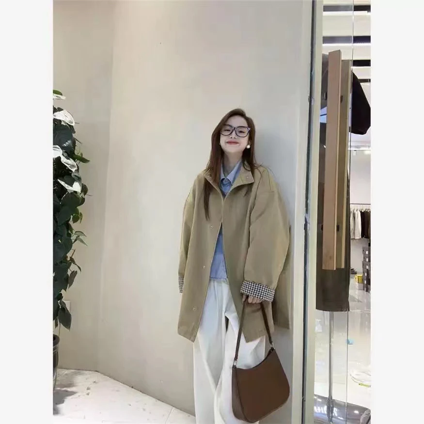 26674秋冬新款高品质立领短外套6618  衣长78