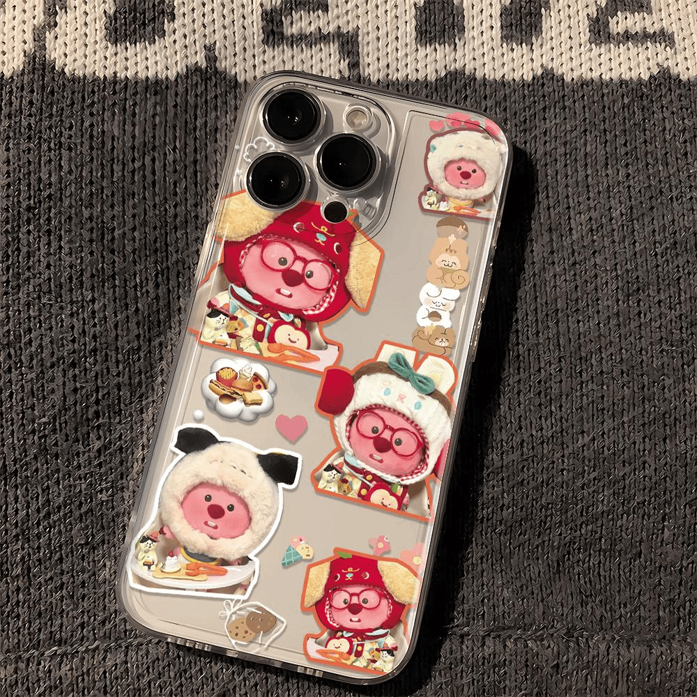 寒冷海狸苹果小米oppovivo华为适用iPhone12/13/14/15手机壳全包