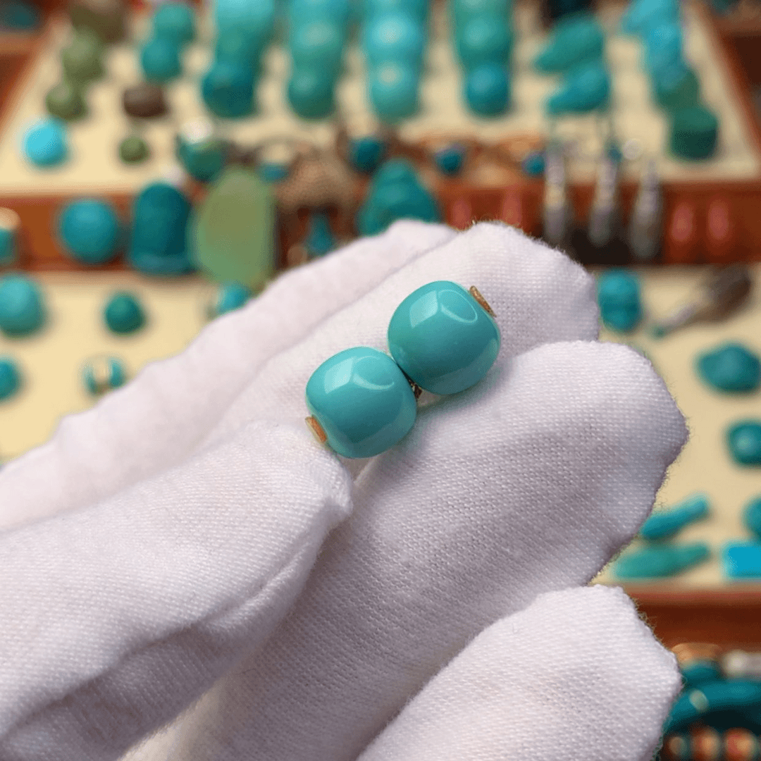 【闪购商品】绿松石珠宝奇石未镶嵌威**凛