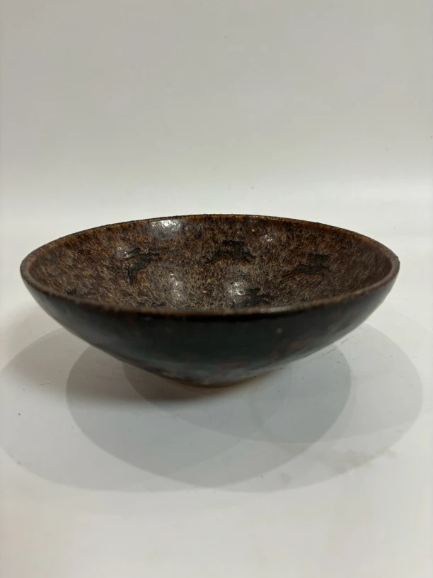 老物件吉州窑大碗