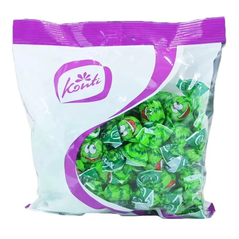 纯俄罗斯进口水果西瓜味夹心软糖