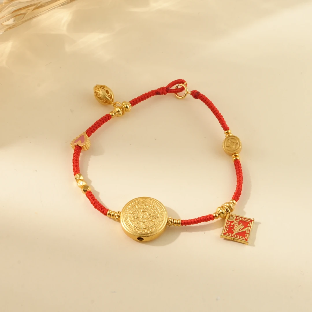 【娣娣珠宝】S925银个性手绳-31197（多样性发其一）约17cm