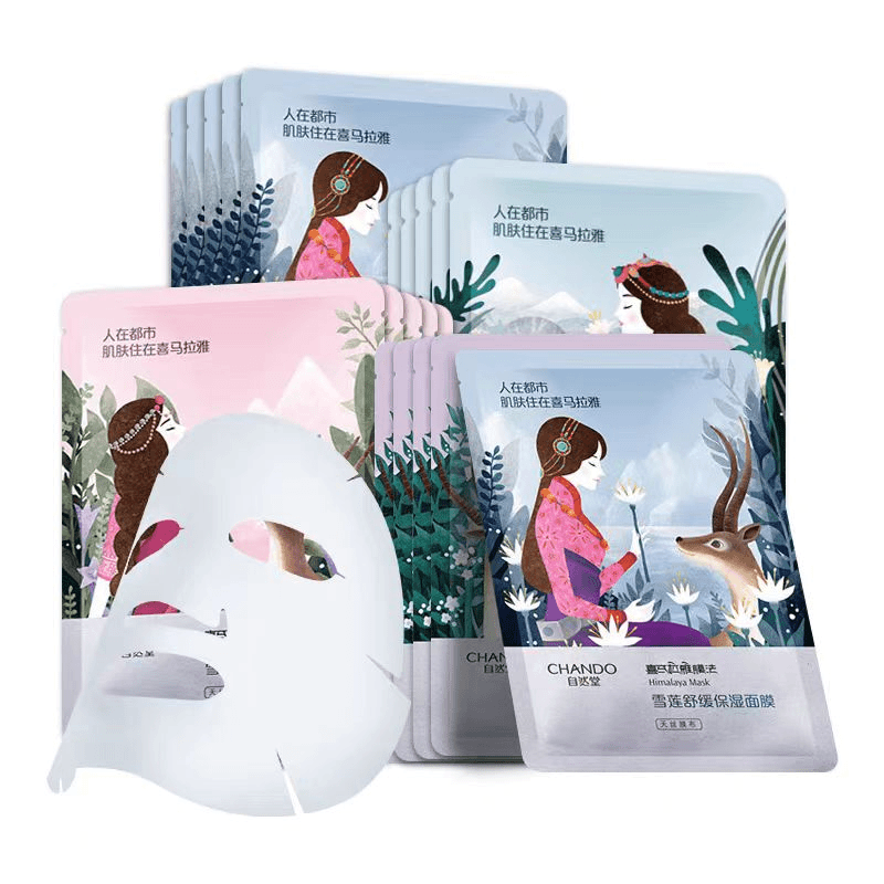 CHANDO/自然堂补水清润亮肤舒润面膜