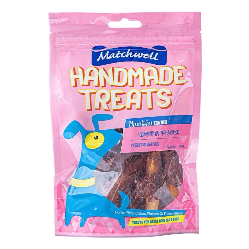 【全场满4件包邮】益和鸭肉薯条狗狗零食宠物磨牙棒训练奖励