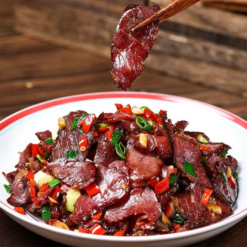 烟熏腊牛肉125g湖南切片烟熏品质牛肉下酒菜湘西腊味腊肉特产商用