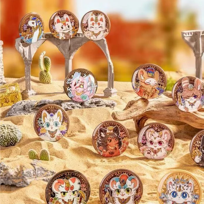 【拆卡】【有兽焉】金色誓约系列马口铁徽章吧唧收藏盲盒
