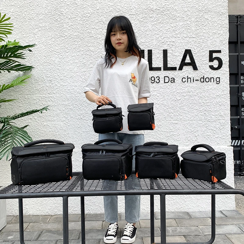 相机包便携单反单肩微单包a6000a6300a7m3专业数码摄影包户外斜跨