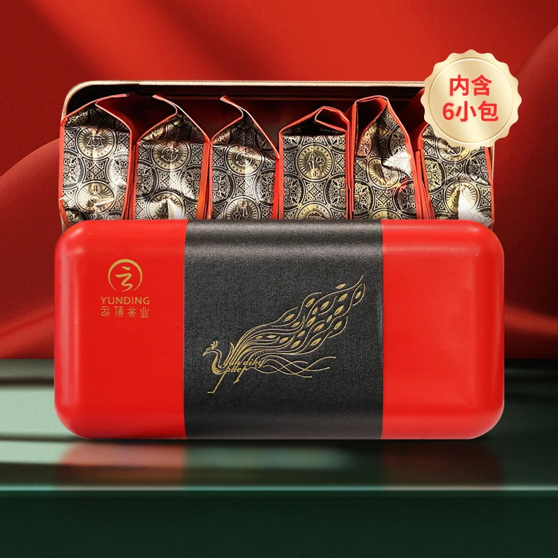 云顶茶叶正宗福建武夷山大红袍岩茶传统工艺便携袋装49.8g（6包）