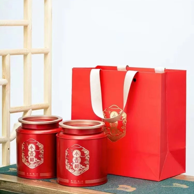 霄灿茶叶 2023年小青柑普洱茶正宗新会陈皮熟茶柑普橘普茶叶500g