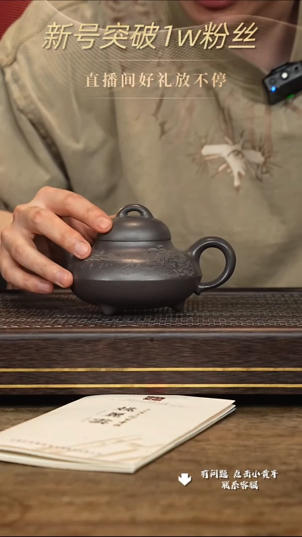 【闪购商品】紫砂茶壶冠砂甄选92