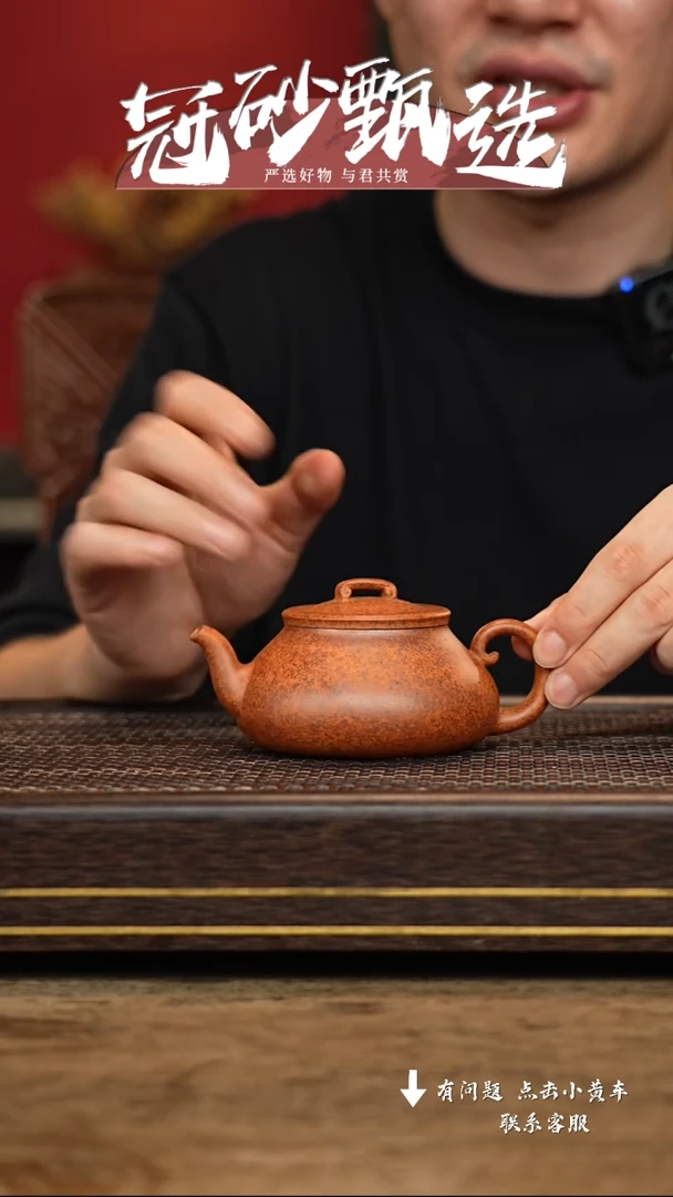 【闪购商品】紫砂茶壶冠砂甄选92