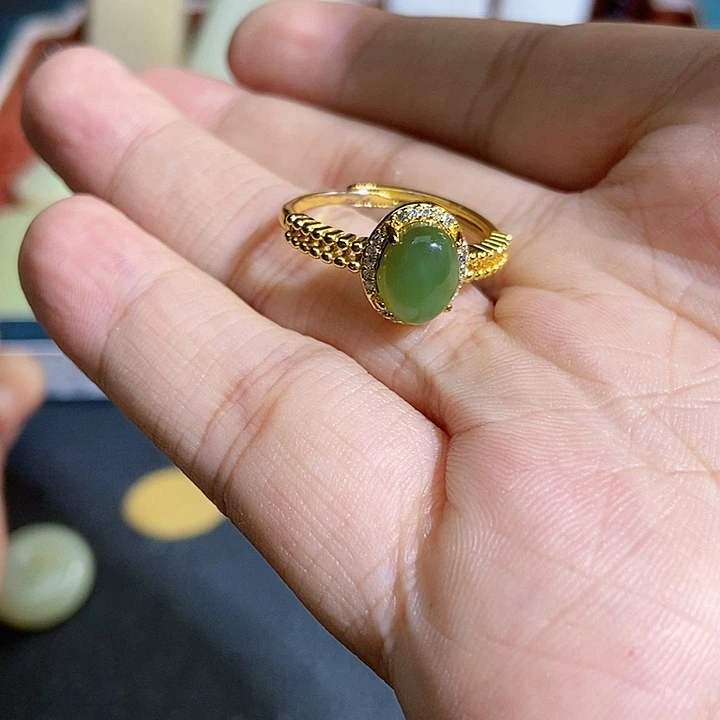 和田玉戒指未镶嵌