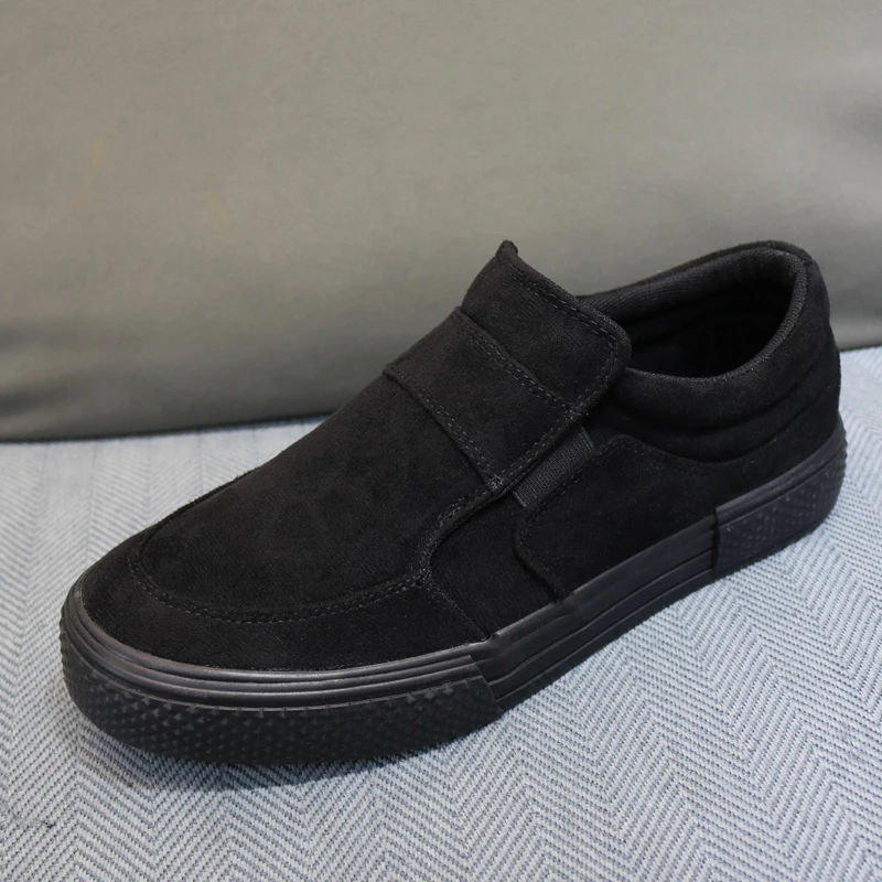 2024高品质新款一脚蹬男鞋时尚休闲鞋百搭不闷脚经典板鞋男士潮鞋