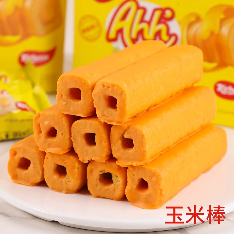 印|尼|纳宝帝玉米芝士夹心卷芝士奶酪零食聚餐小包装威化营养美味