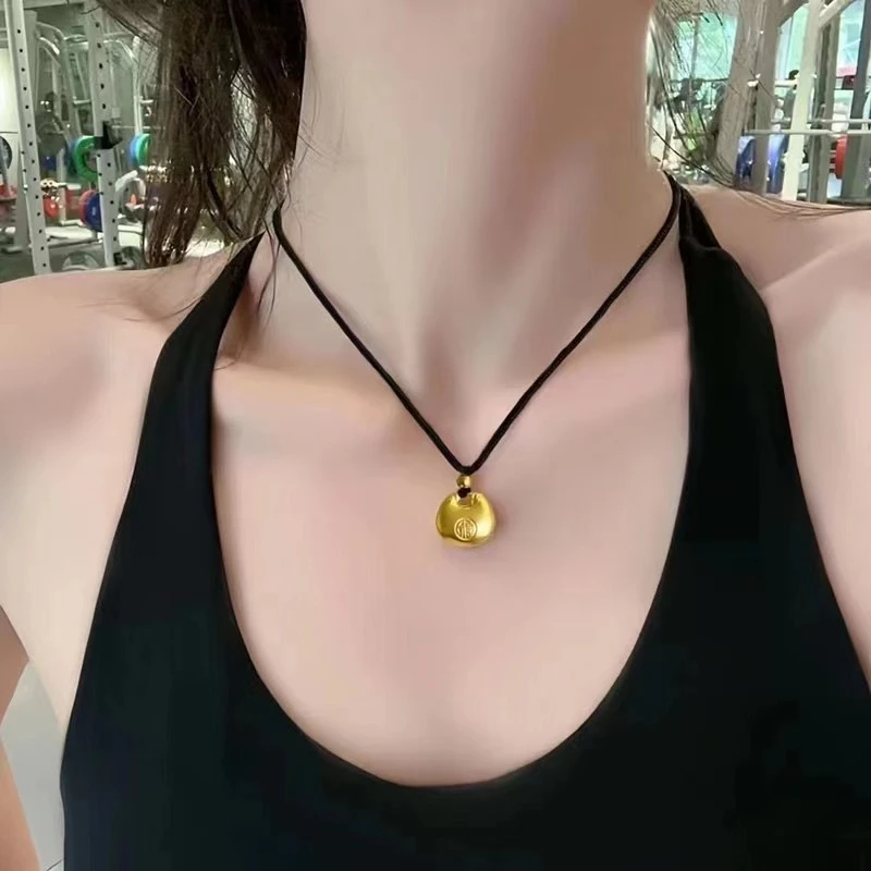 合金吊坠 时尚古法小胖福吊坠