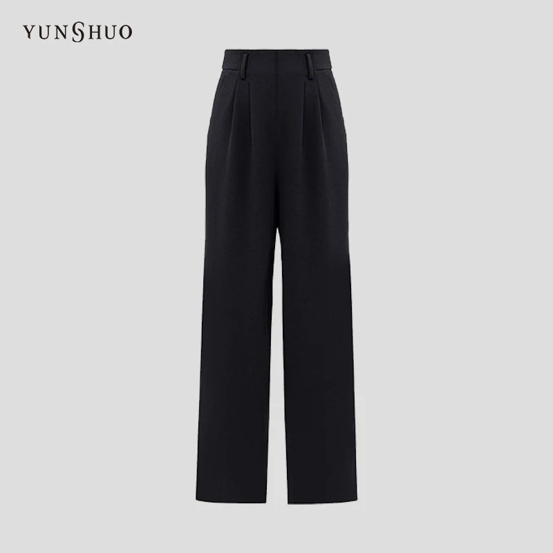 YUNSHUO     休闲百搭显瘦直筒阔腿裤新款   199899