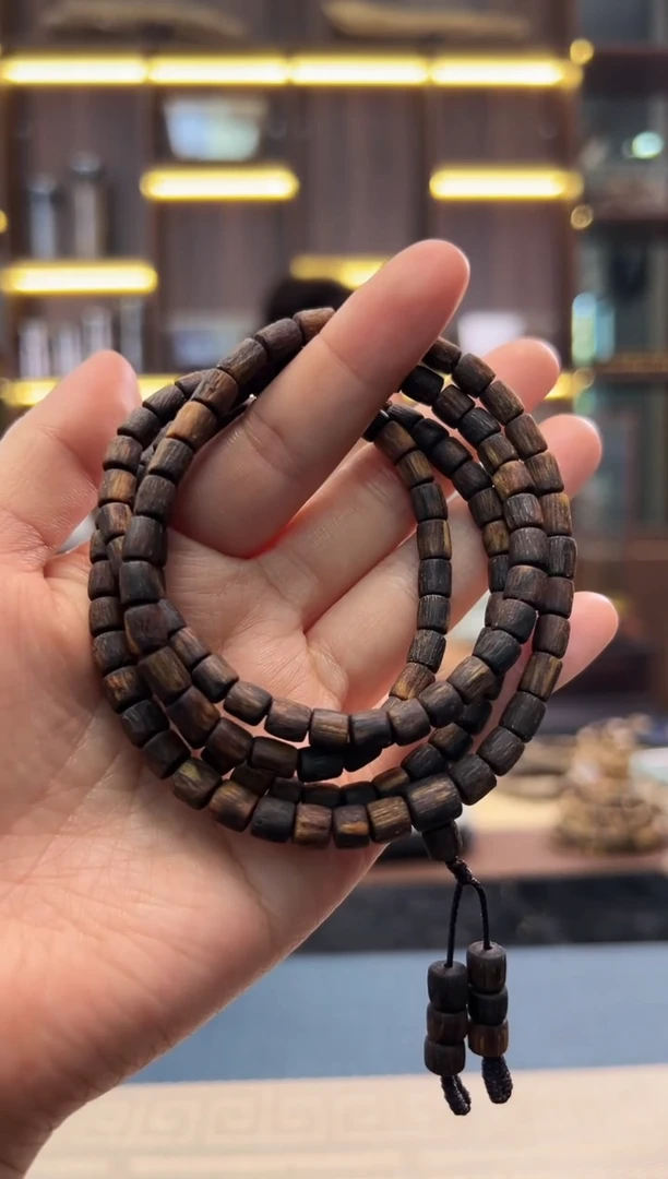 【闪购商品】沉香手串238号沉水桶珠多圈多样性发一0519