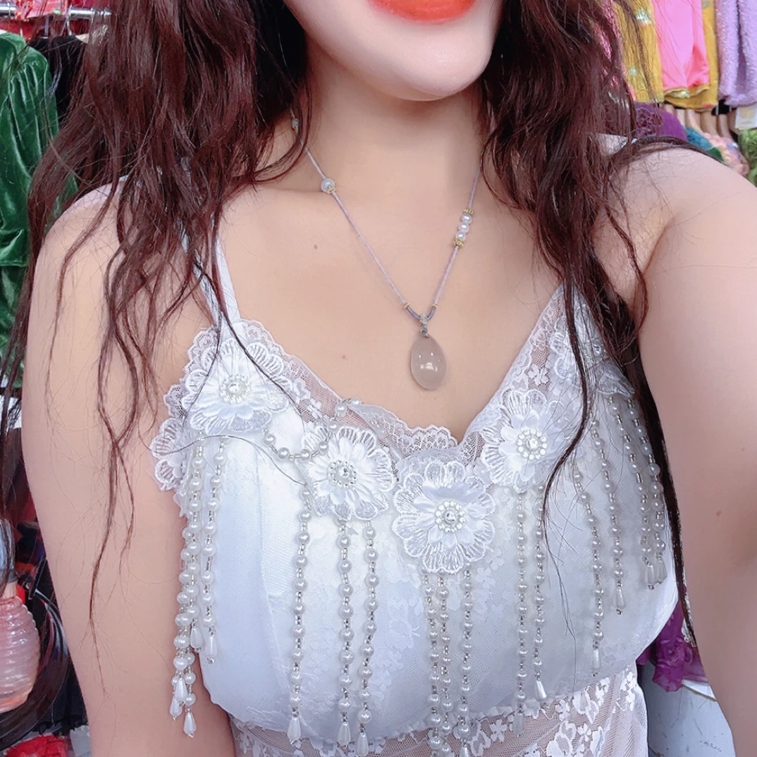 蕾丝流苏时尚美背