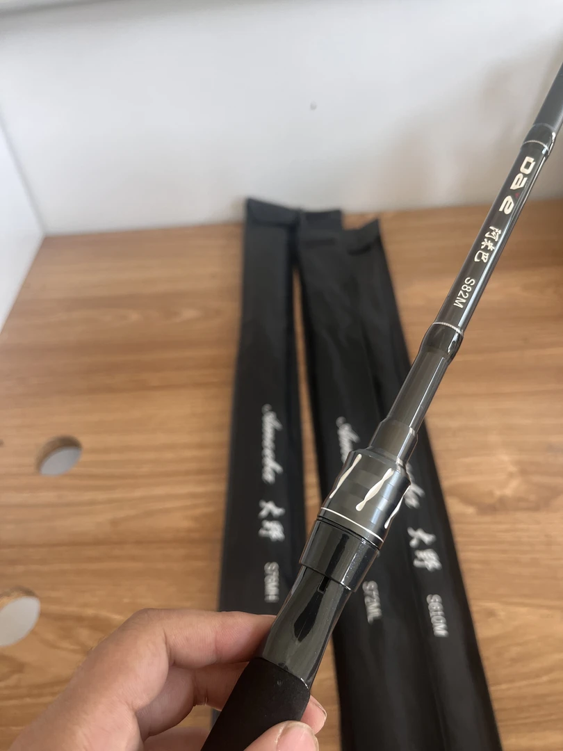 大野阿米巴24新款路亚竿泛用竿远投枪柄直柄鲈鱼竿路滑竿翘嘴微物