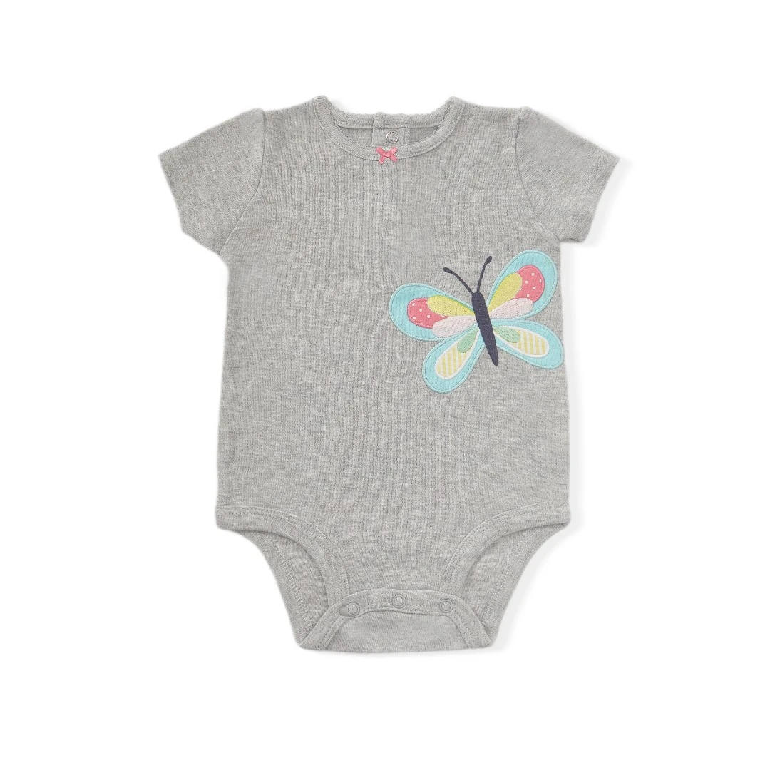 OmniEllen/欧米云艾琳宝宝衣服夏季连体衣三角哈衣婴儿短袖包屁衣
