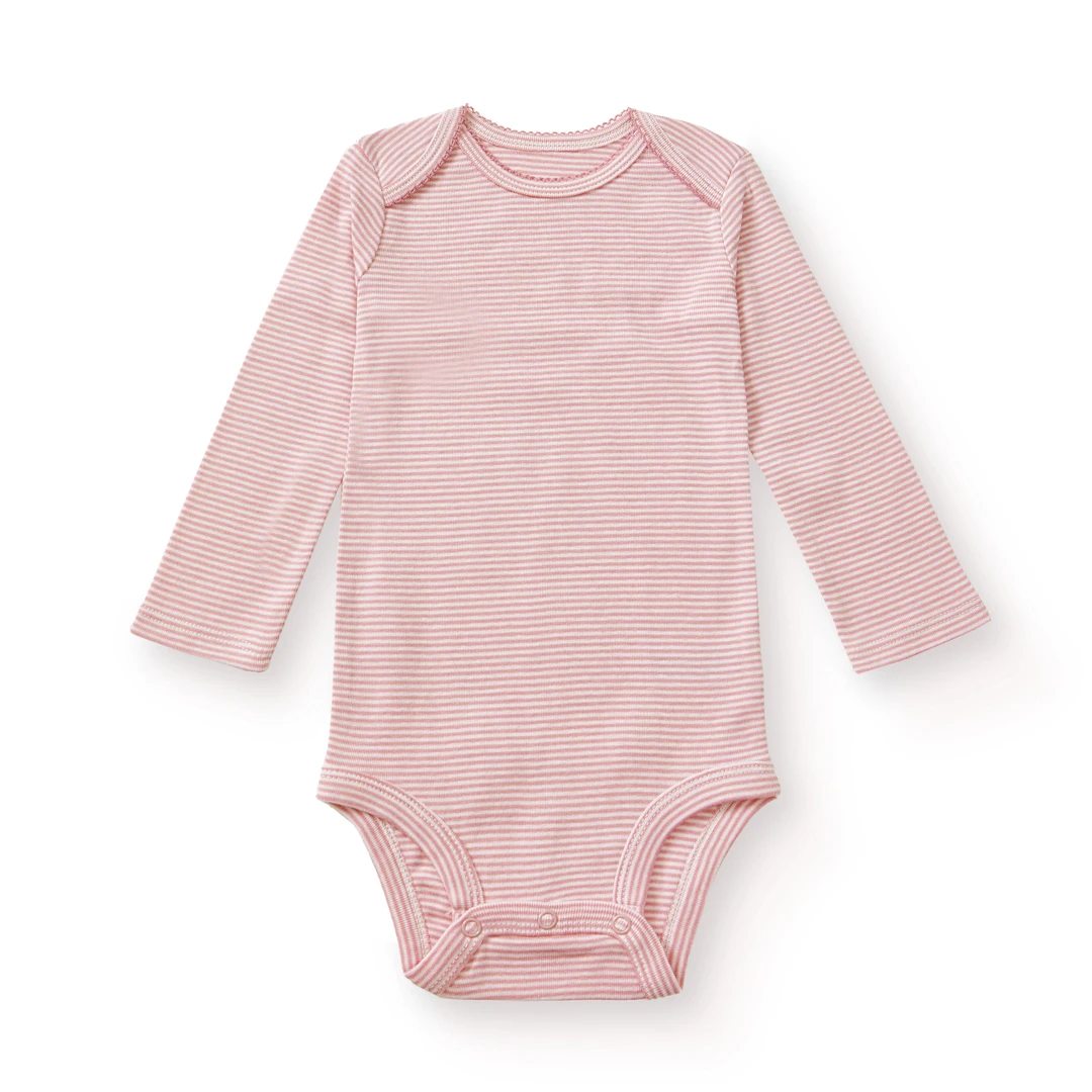 婴儿连体衣女宝宝春秋款2024长袖包屁衣a类爬爬服打底衫外贸品质