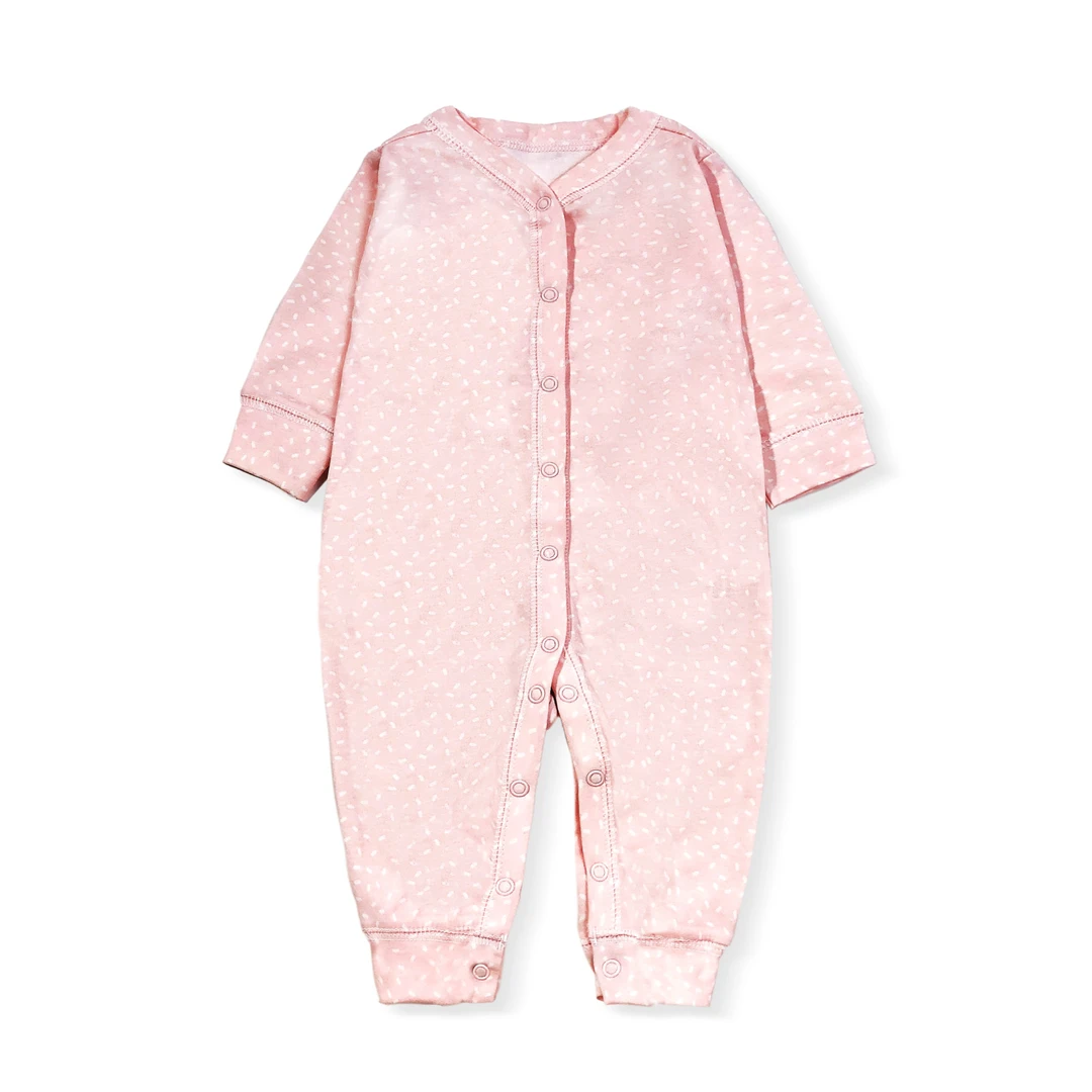 OmniEllen/欧米云艾琳婴儿四季款宝宝哈衣连体衣女宝长袖哈衣爬服