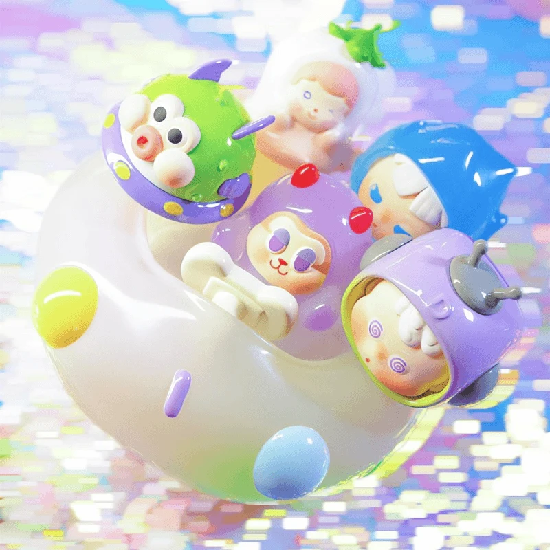 【代拆】hidden wood黑灯屋星际宝贝系列萌粒潮玩盲盒手办