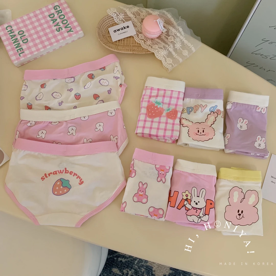 【丝滑】Hihoniya~2023秋冬新品卡通可爱三角平角儿童短裤