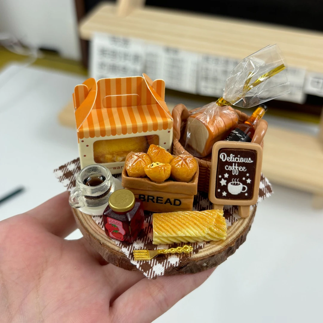 （许愿现拆）创意手作DIY食玩冰箱贴摆件