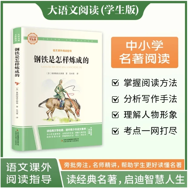 钢铁是怎样炼成的   八年级下册阅读名著