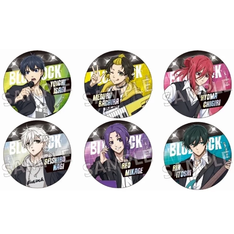 【日谷】蓝色监狱 蓝锁 摇滚乐队 正比吧唧徽章