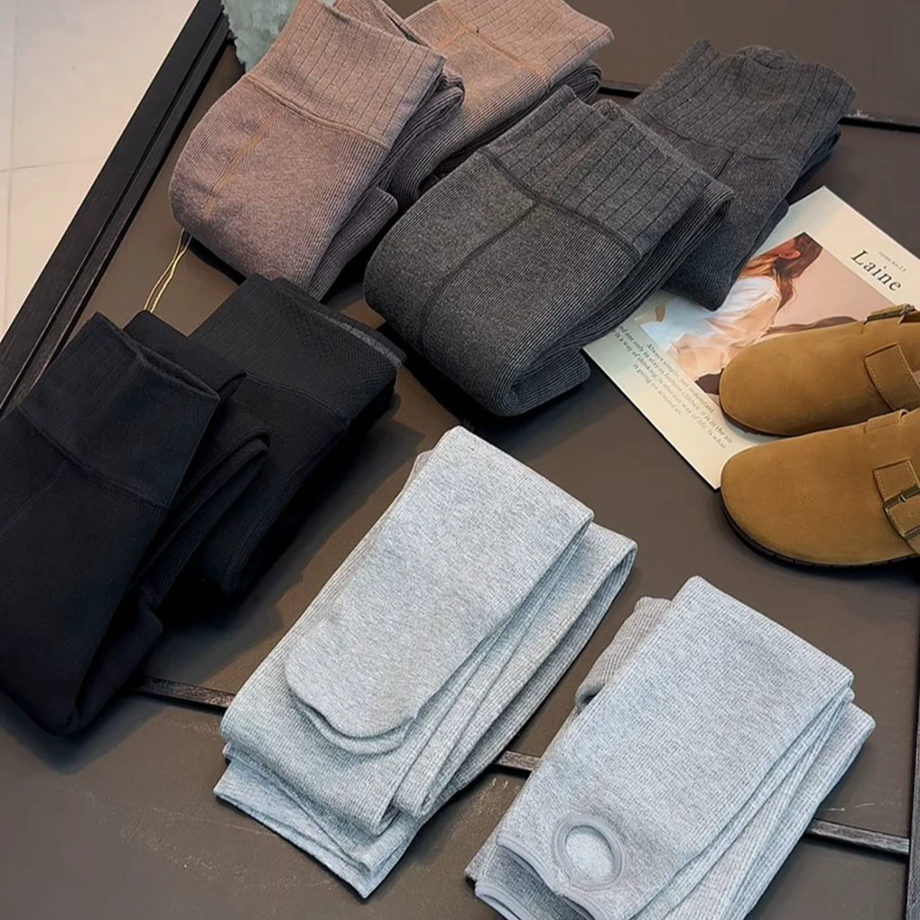 修身连体袜秋冬保暖加厚加绒高腰踩脚连脚打底裤袜女外穿